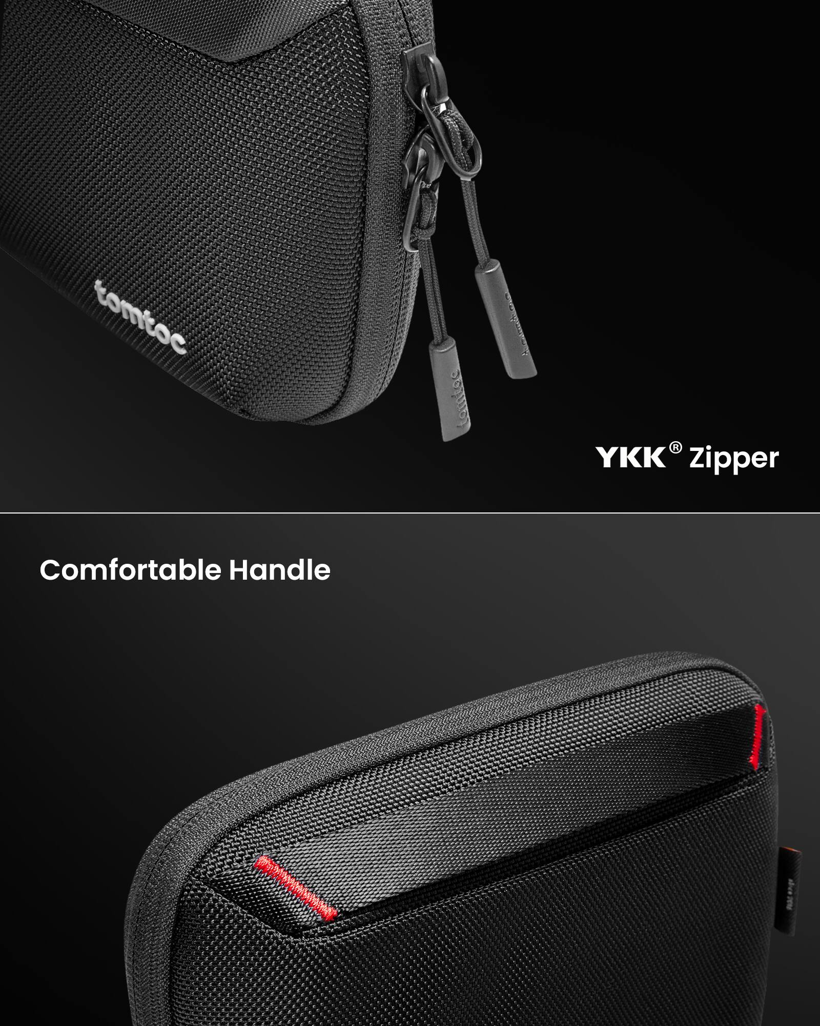 Comfortable Handle

YKK® Zipper