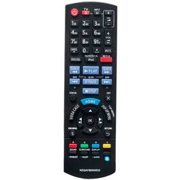 ZdalaMit - Replacement Remote N2QAYB000632 Sub N2QAYB000629 fit for Panasonic Blu-ray Disc System SC-BTT775 SC-BTT770 SC-BTT370 - Black