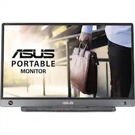 ASUS - Refurbished Excellent - ZenScreen MB16AH- 15.6" FHD (1920 x 1080) IPS Portable Monitor - Black