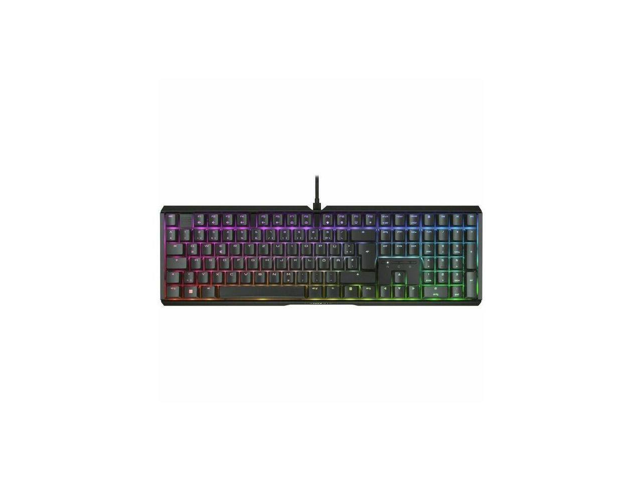 Front. CHERRY - CHERRY XTRFY MX 3.1 Gaming Keyboard - Full-size RGB Mechanical with USB Type A - RGB LED.