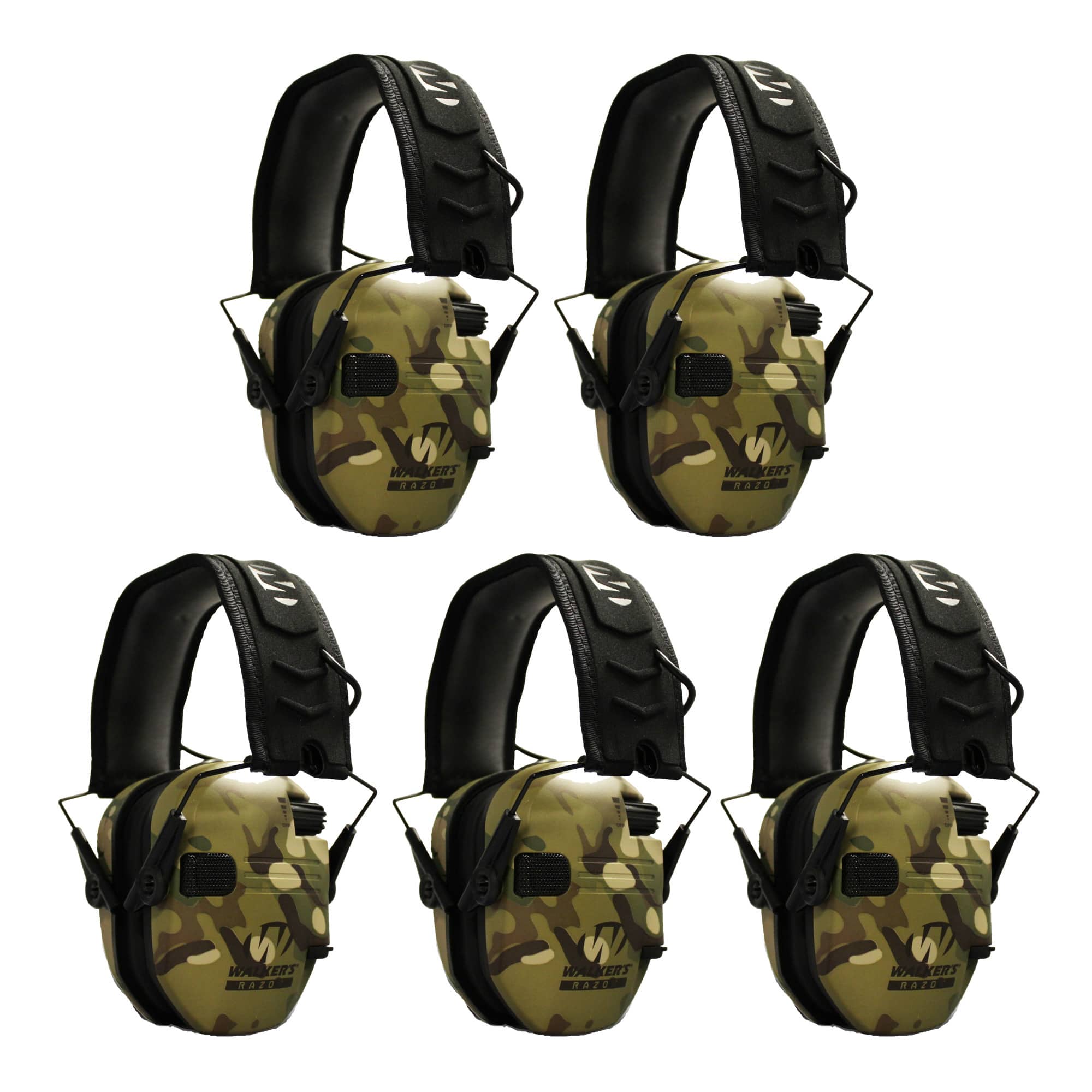 Walker’s - Walker's Razor Slim Electronic Shooting Muffs 5-Pack Bundle (Multi Cam Camo Tan) - Camouflage price history on PriceWatchPro