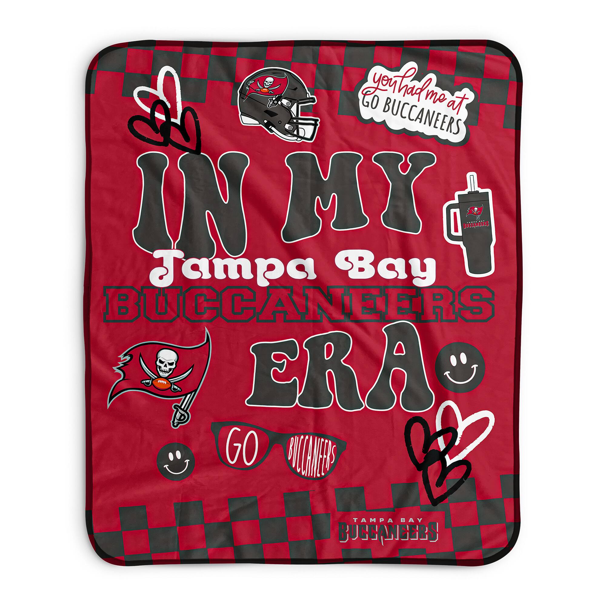 Pegasus - Tampa Bay Buccaneers 50" x 60" In My Era Fleece Blanket - Multicolor