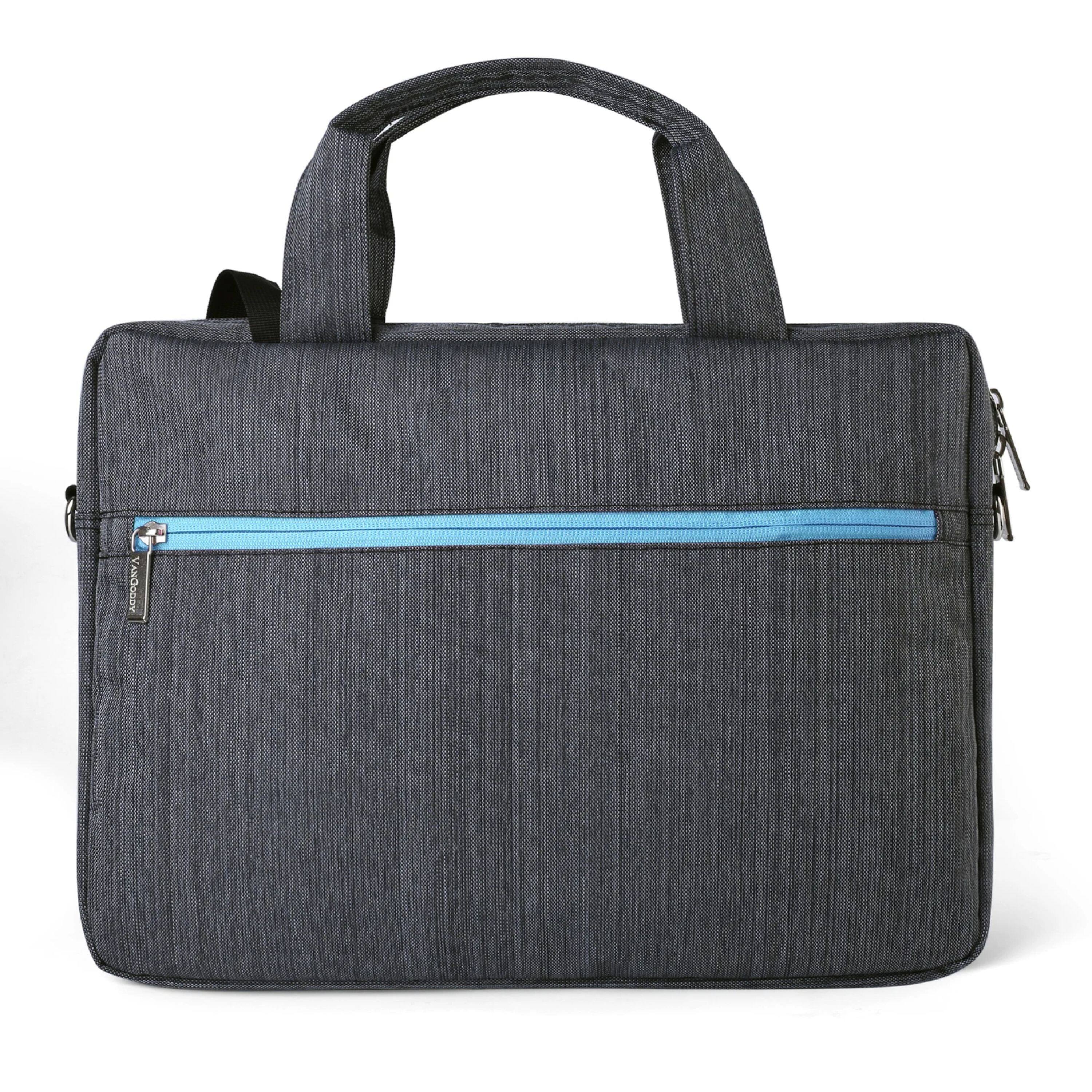 Angle. Kitcheniva - Nylon Laptop Shoulder Messenger Bag For 13" Laptop Sky Blue - Sky Blue.