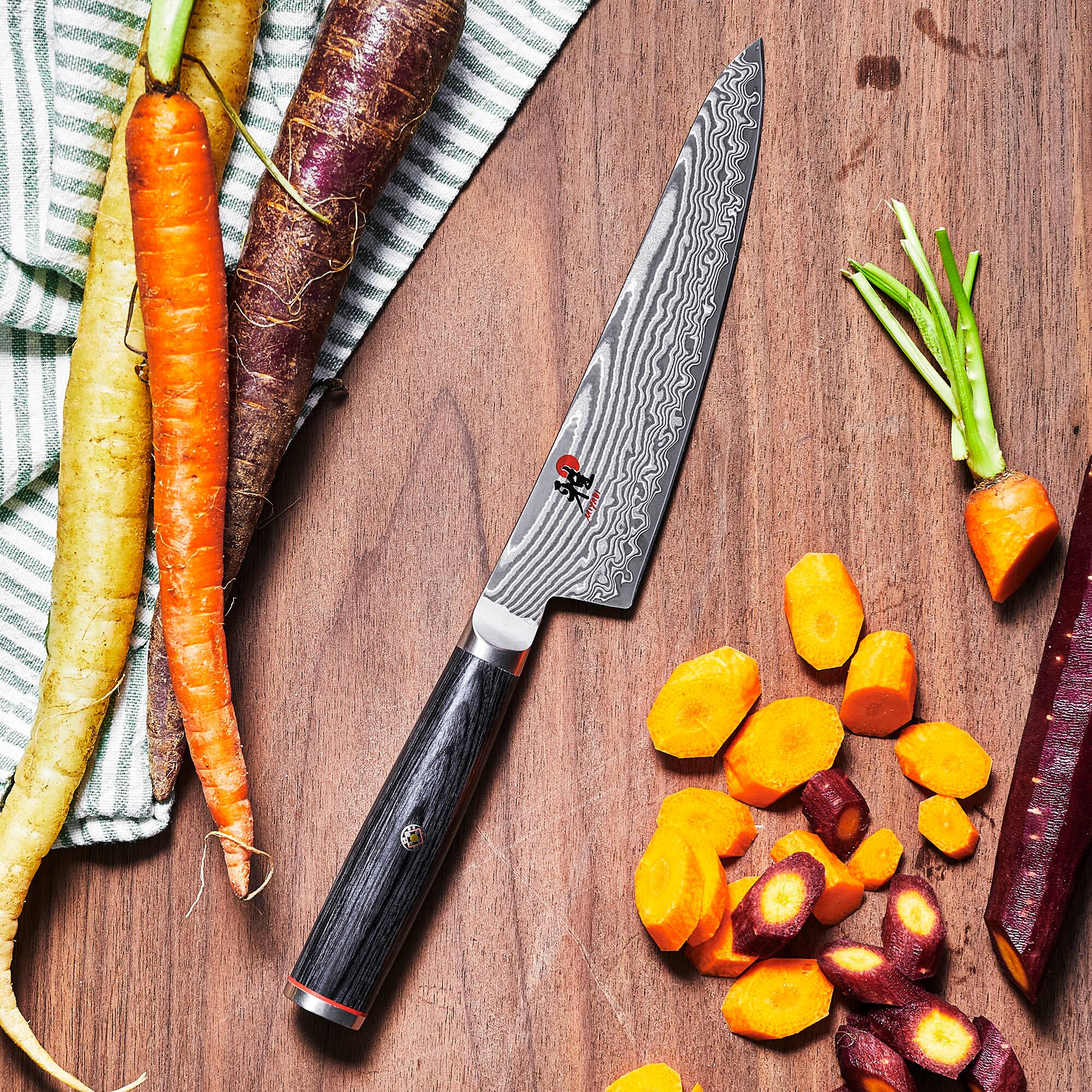 Alt View 2. Miyabi - Miyabi Kaizen II 5.25-inch Prep Knife - Stainless Steel.