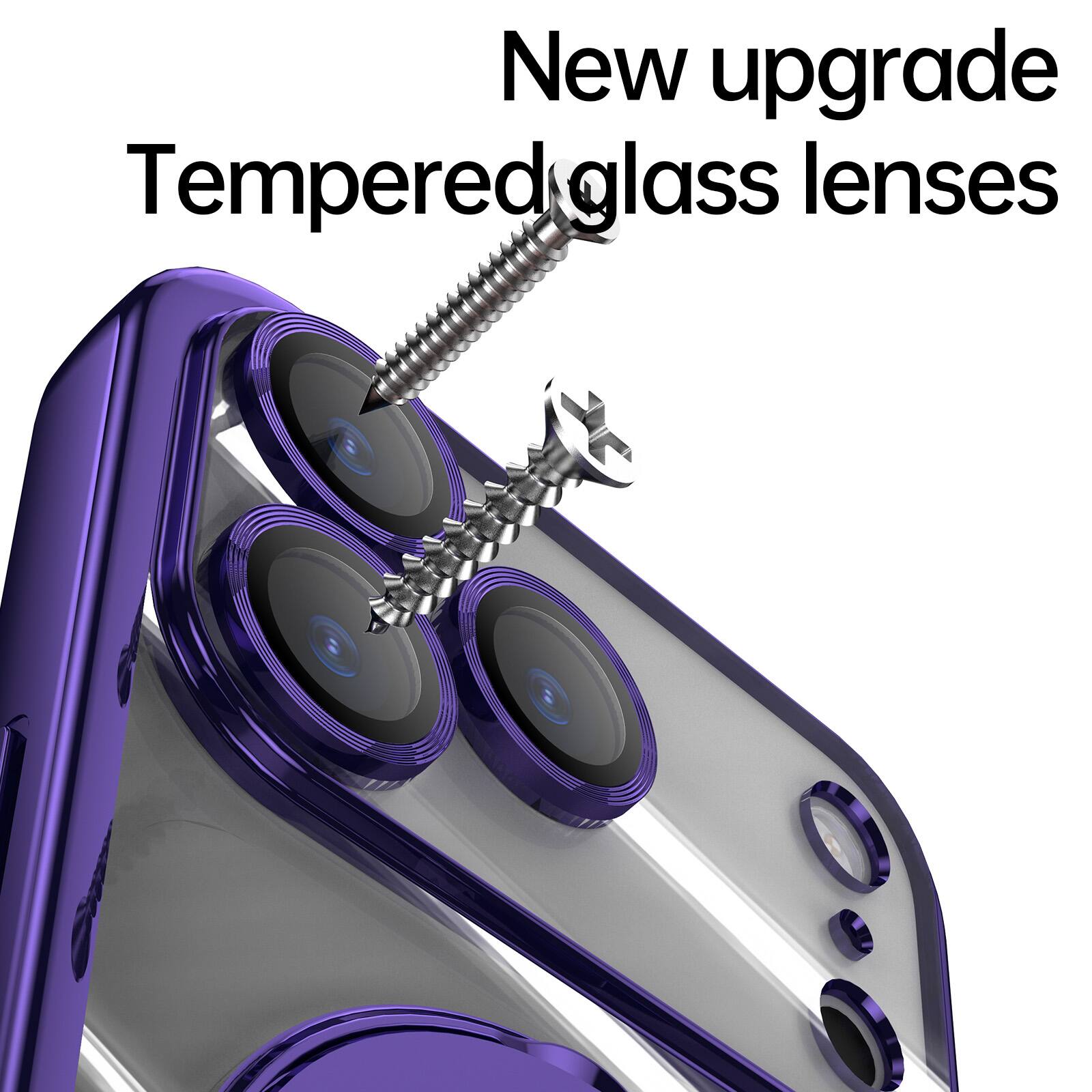 New upgrade  
Tempered glass lenses