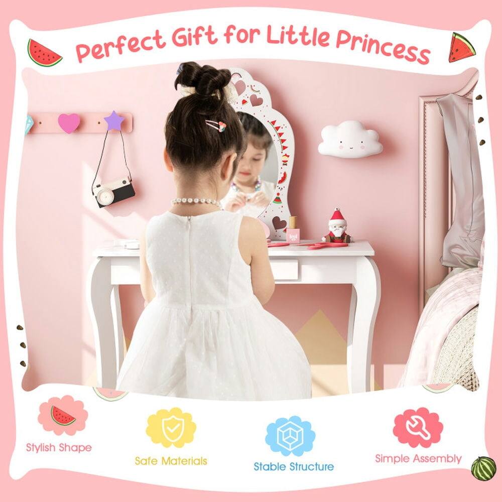 Perfect Gift for Little Princess

Stylish Shape  
Safe Materials  
Stable Structure  
Simple Assembly