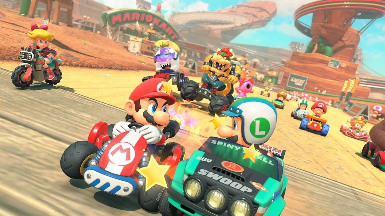 Mario Kart World for Switch 2, Kirby and the Forgotten Land Switch