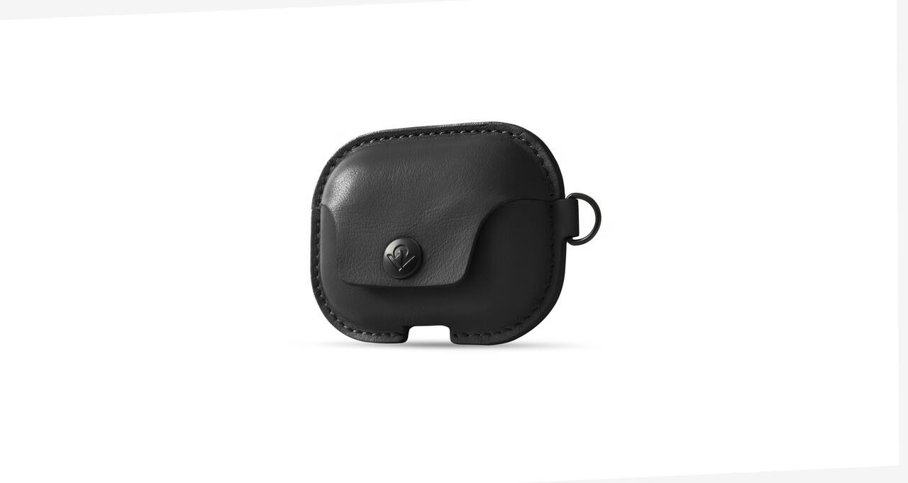 Front. Twelve South - AirSnap for AirPods Black.