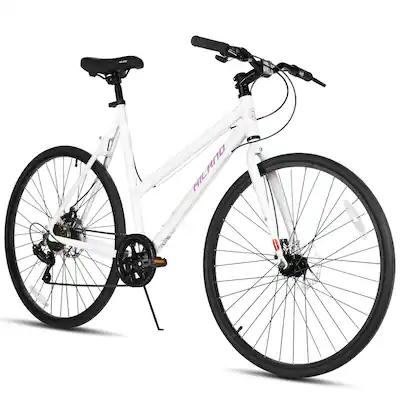 HILAND Velo 700C Hybrid Bike City Bicycle for Men Women M Size White Velo - Best Buy HILAND Velo 700C Hybrid Bike City Bicycle for Men Women M Size White Velo - Best Buy