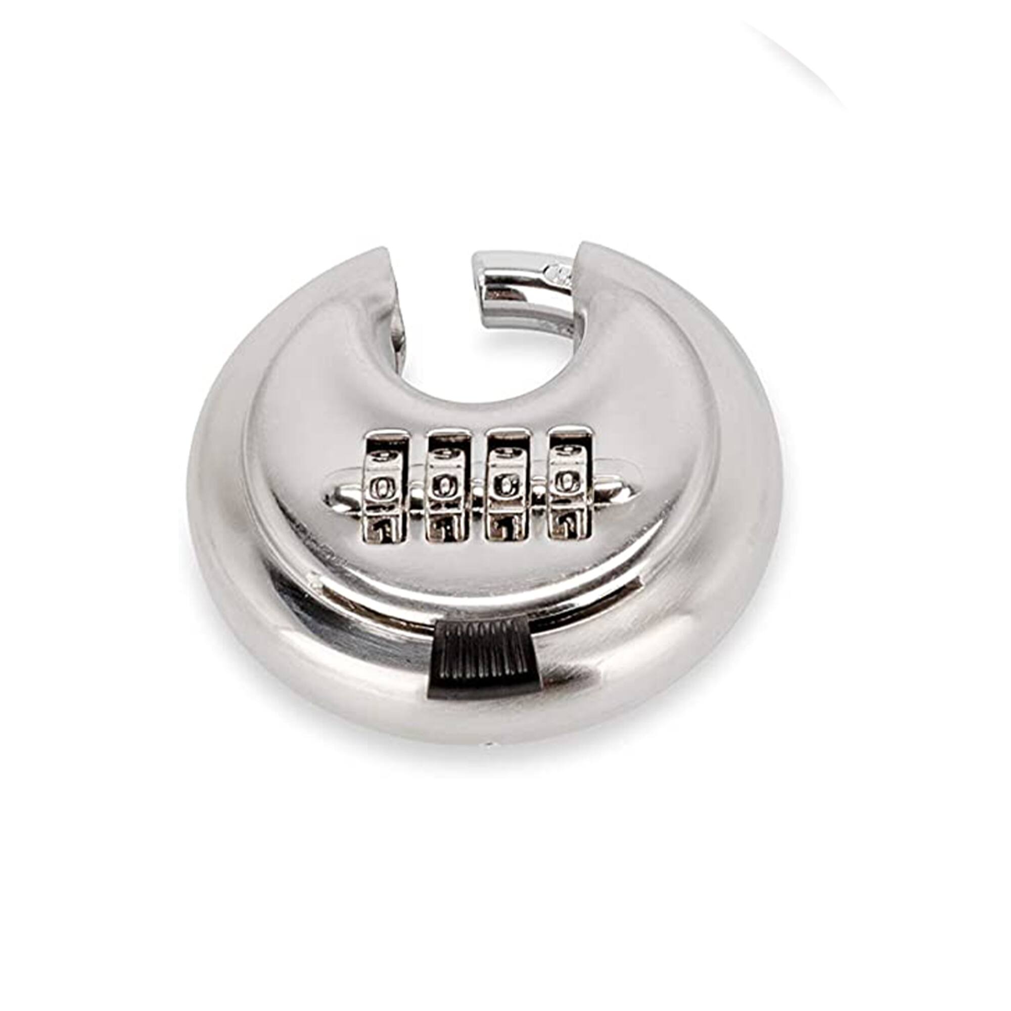 Alt View 1. Camco - Camco Double Propane Tank Theft Prevention Combination Locking Device for RVs - Silver.