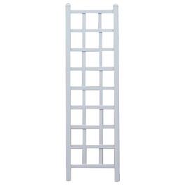 Dura-Trel - Providence 22 x 75 Inch PVC Vinyl Outdoor Garden Patio Trellis - White