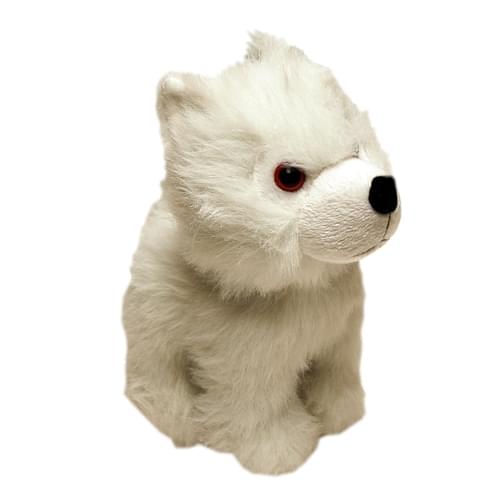 Front. Factory Entertainment - Game Of Thrones Direwolf 9" Plush Pup Ghost.