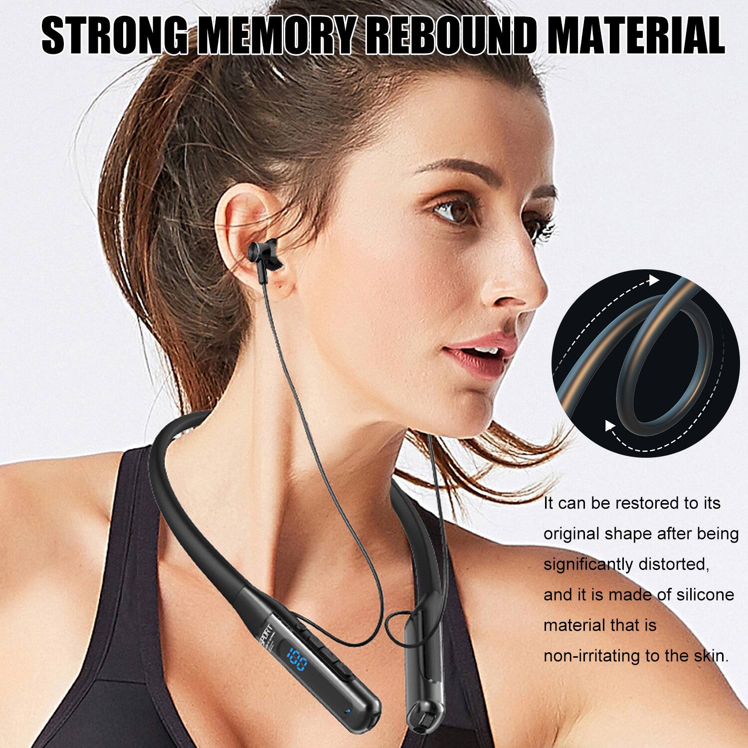 STRONG MEMORY REBOUND MATERIAL

It can be restored to its original shape after being significantly distorted, and it is made of silicone material that is non-irritating to the skin.