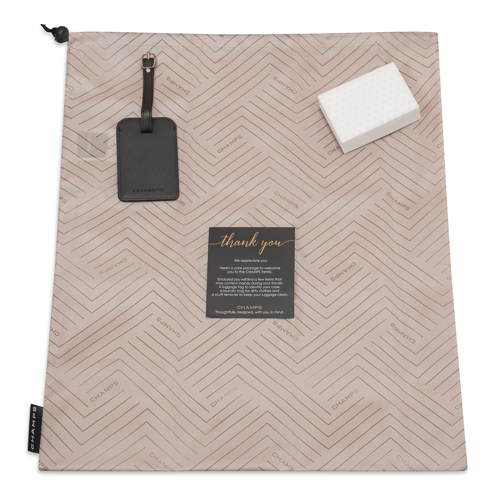 Champs - Vintage Collection Luggage Care-Pack - Off White