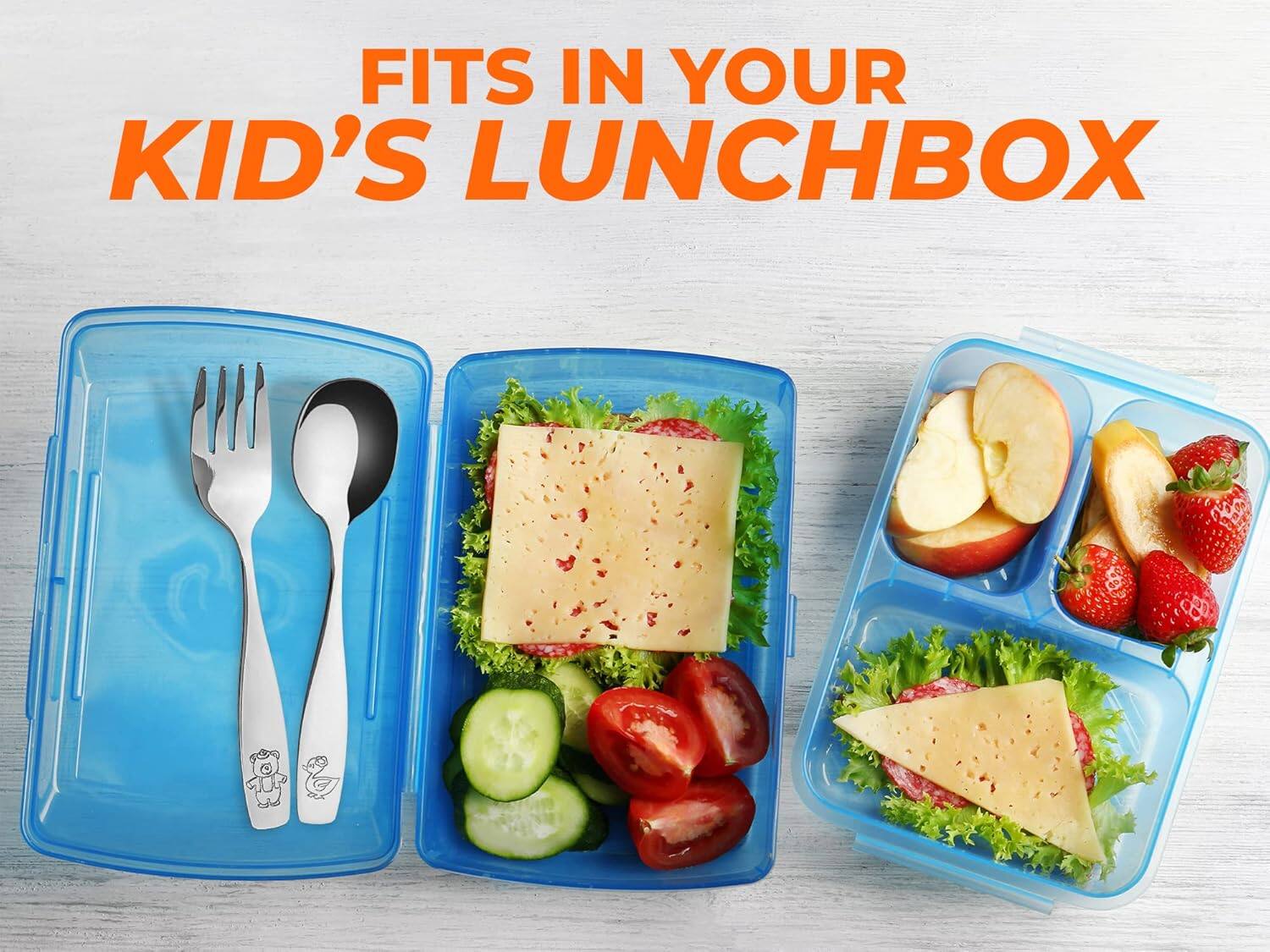 FITS IN YOUR KID'S LUNCHBOX