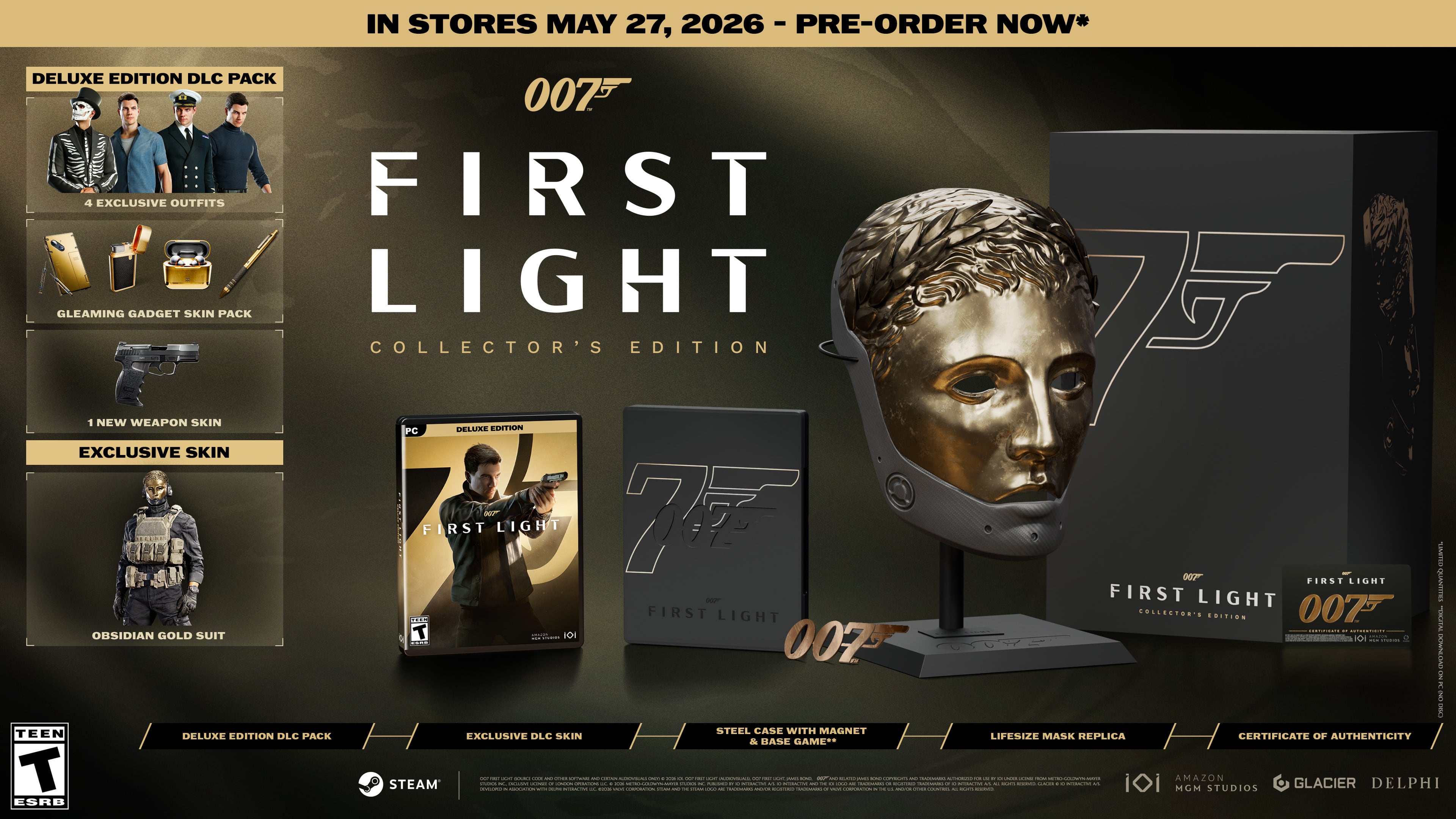 007 First Light Collector's Edition  for PC (CODE IN BOX) - Windows