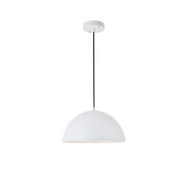 Living District - Forte 1 light Pendant - White