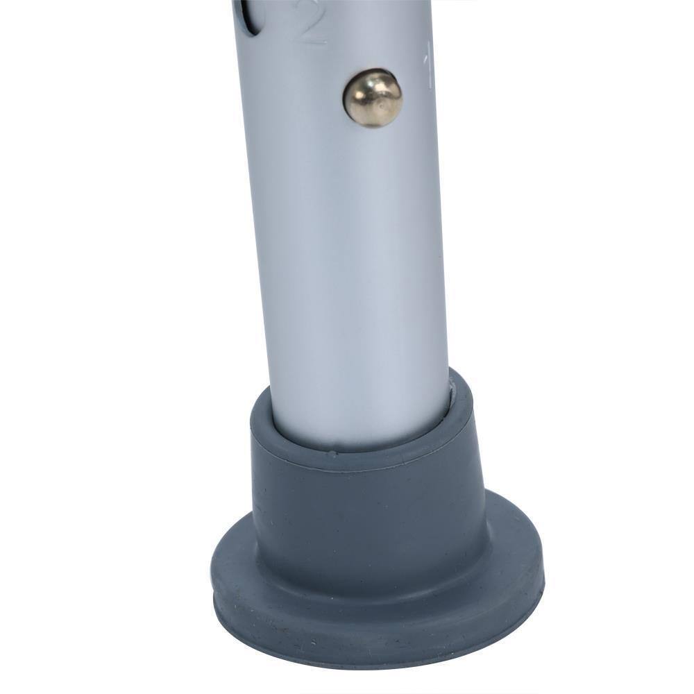 Alt View 4. Winado - Shower Chair Bath Tub Shower Transfer Bench Stool with Backrest Seat, Adjustable Heights, Non-Slip Handle, Drain Holes - Blue.