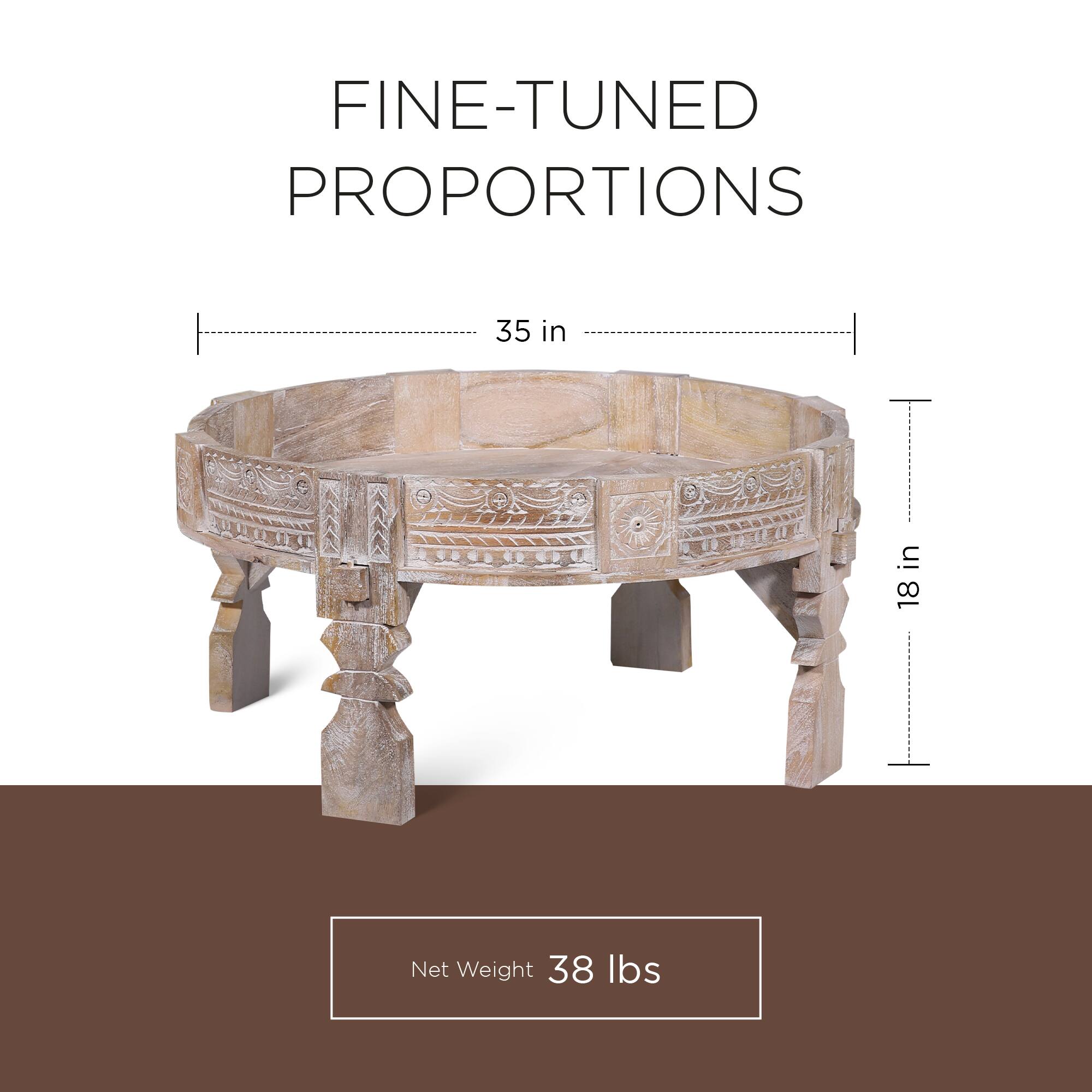 FINE-TUNED PROPORTIONS

35 in

18 in

Net Weight 38 lbs