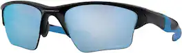 Oakley - Mens OO9154 Half Jacket 2.0 XL Rectangular Sunglasses, 62 mm - Matte Black/Prizm Deep Water Polarized