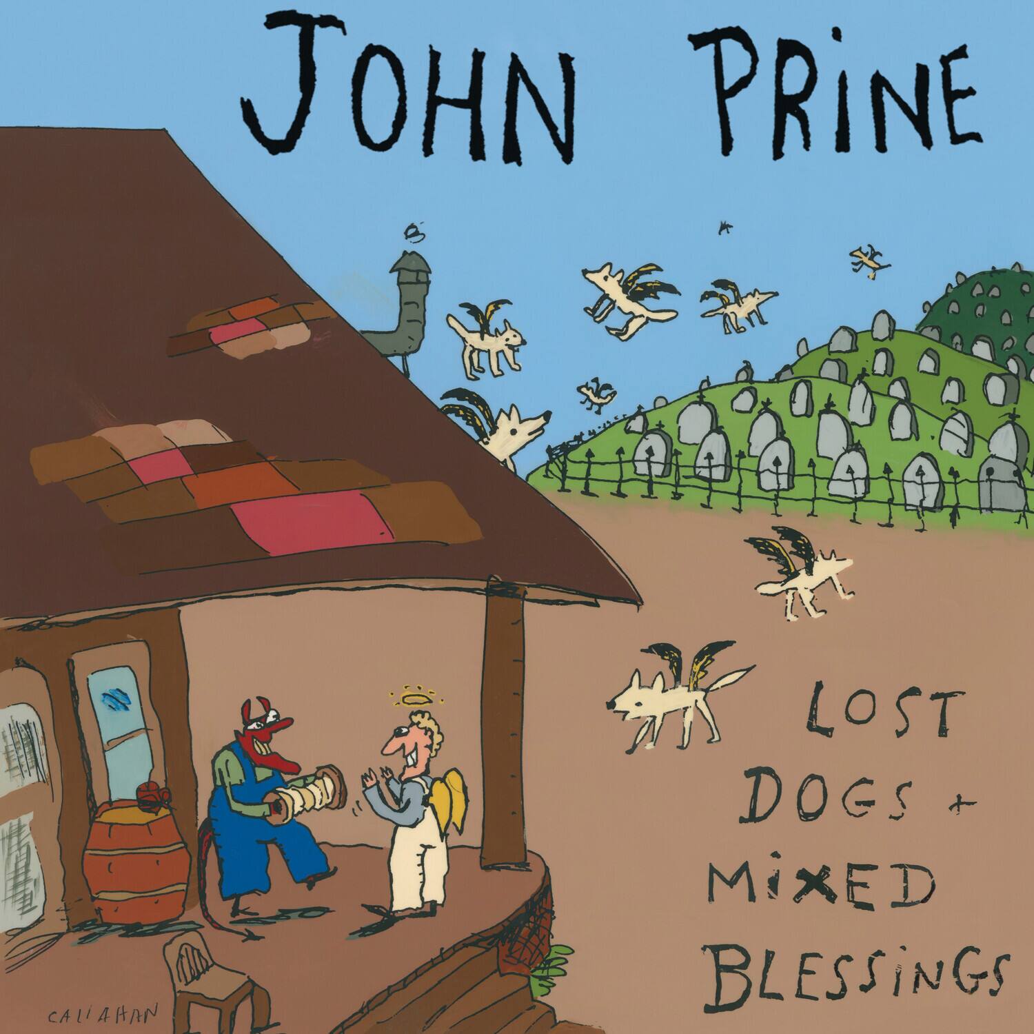 John Prine - Lost Dogs + Mixed Blessings   - VINYL LP