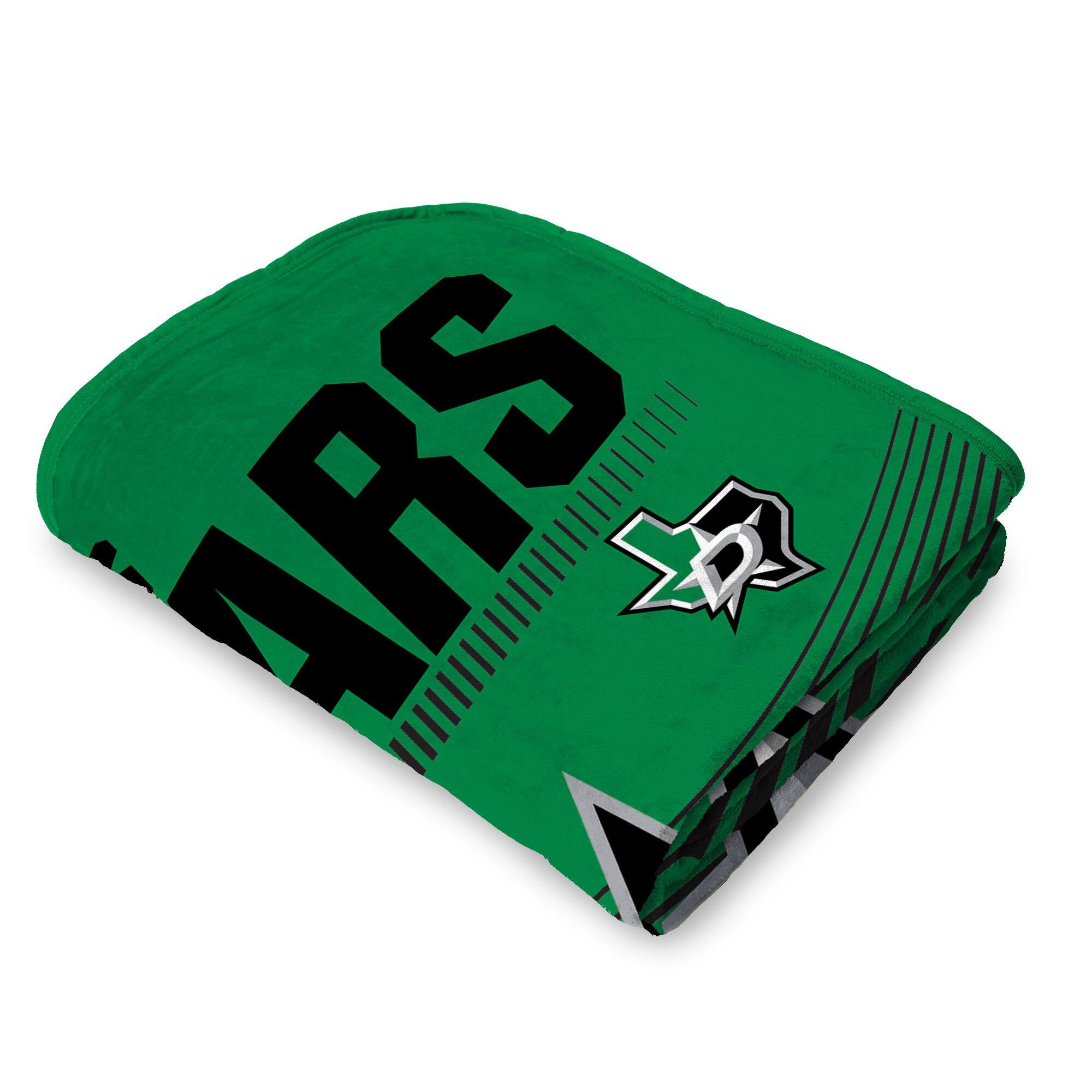 Back. Sweet Home Collection - NHL Dallas Stars 60" x 80" Raschel Throw Blanket - Green.