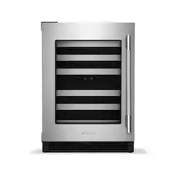 Black Cabinet/Stainless Steel Doors