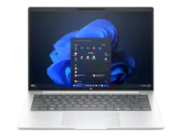 HP - EliteBook Laptop Computer 14" WUXGA Touch Screen Intel Core Ultra 5 16 GB - Glacier silver