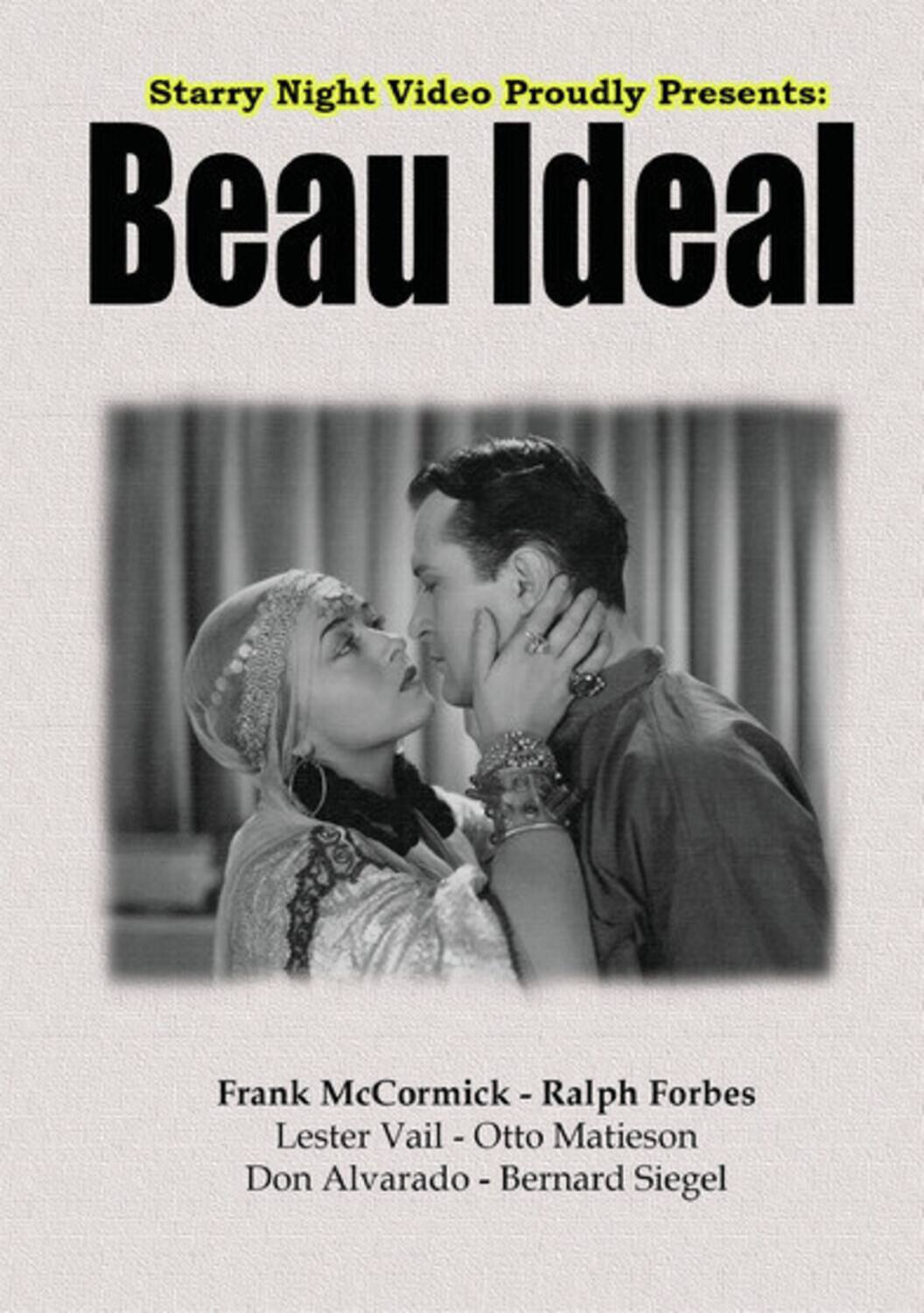 Front. Beau Ideal   - DVD.