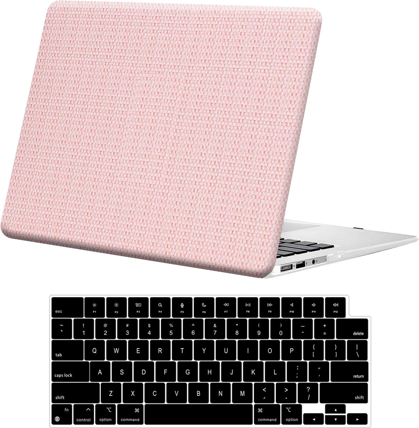 Alt View 11. SaharaCase - Woven Laptop Case for Apple MacBook Pro 13" Laptops - Pink.