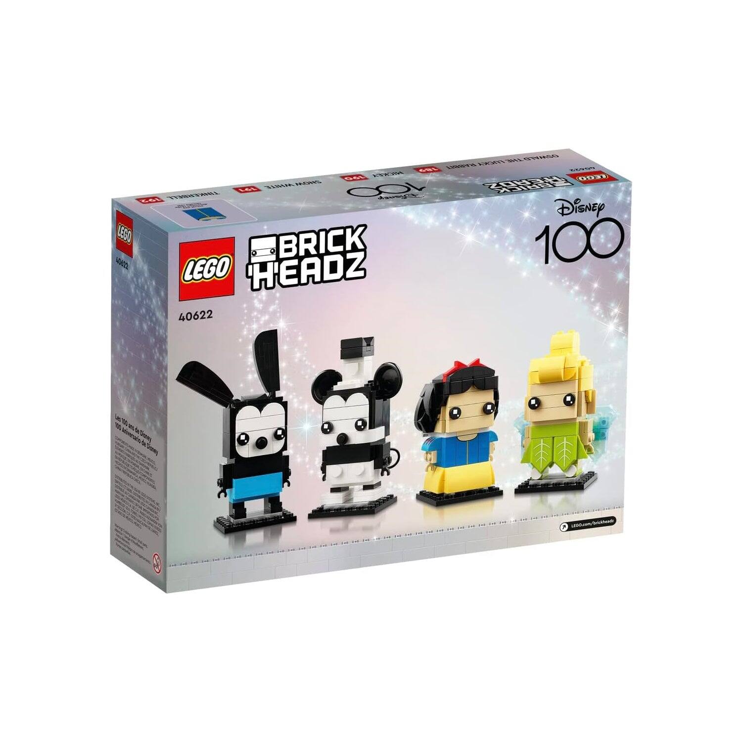 LEGO - Brickheadz: Disney 100th Celebration - 501 Piece Building Kit [LEGO, #40622]