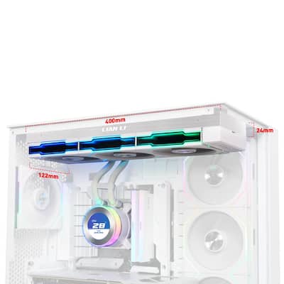 Lian Li Hydroshift II 360 TL RGB Liquid CPU Cooler 360mm AIO 3X Lian Li Hydroshift II 360 TL RGB Liquid CPU Cooler 360mm AIO 3X