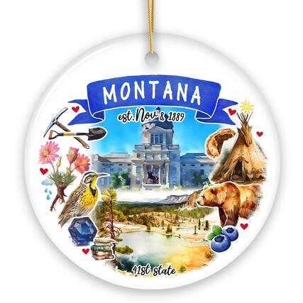 MONTANA
est. Nov 8, 1889
41st state
