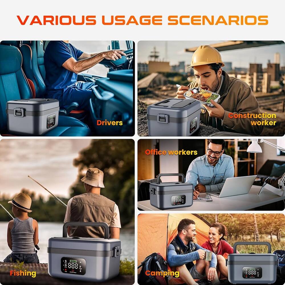 VARIOUS USAGE SCENARIOS

Drivers  
Construction worker  
Office workers  
Fishing  
Camping
