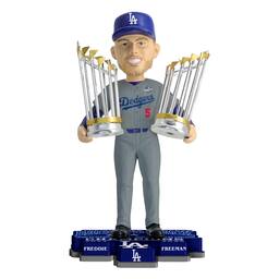 Freddie Freeman Los Angeles Dodgers Back-to-Back World Series Champions 8" Bobblehead