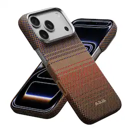 Pitaka - Ultra Slim Case for iPhone 18 Pro Max / iPhone 17 Pro Max, Aramid, MagSafe Compatible, Caseless Feel, Camera Control - Sunset