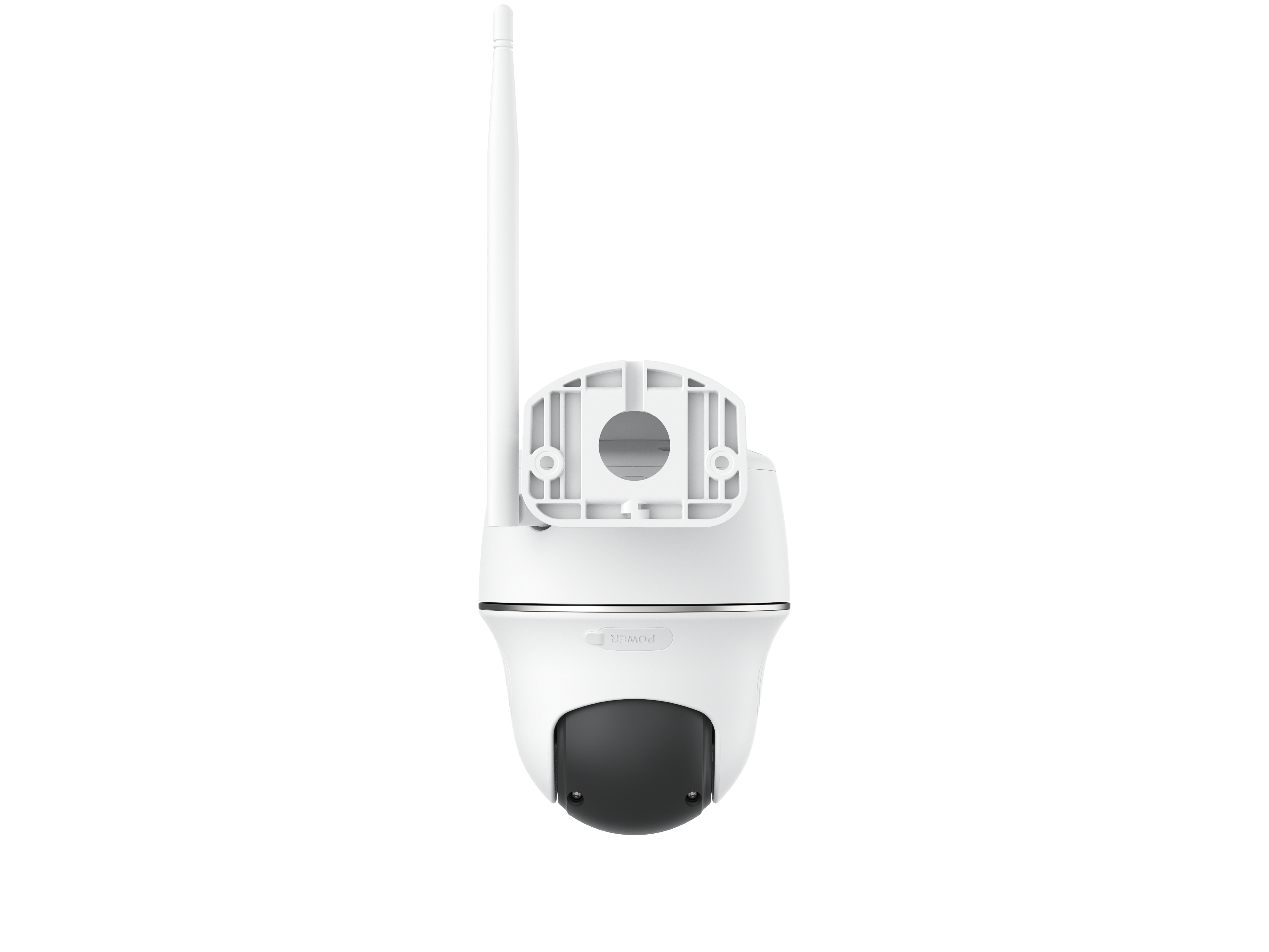 Back. Reolink - Reolink 2Pcs Argus PT Ultra 4K 8MP Wireless 360° WiFi Battery Camera Spotlights Person/Vehicle Detection Security Camera - White.