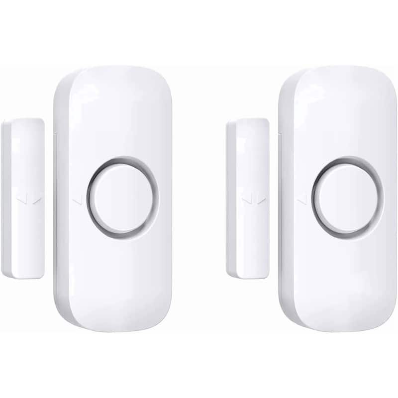 TECKNET - Door Window Alarm for Kids Safety, Home and Personal Security Burglar Sensor for Pools, Cars, Sheds, and Caravans