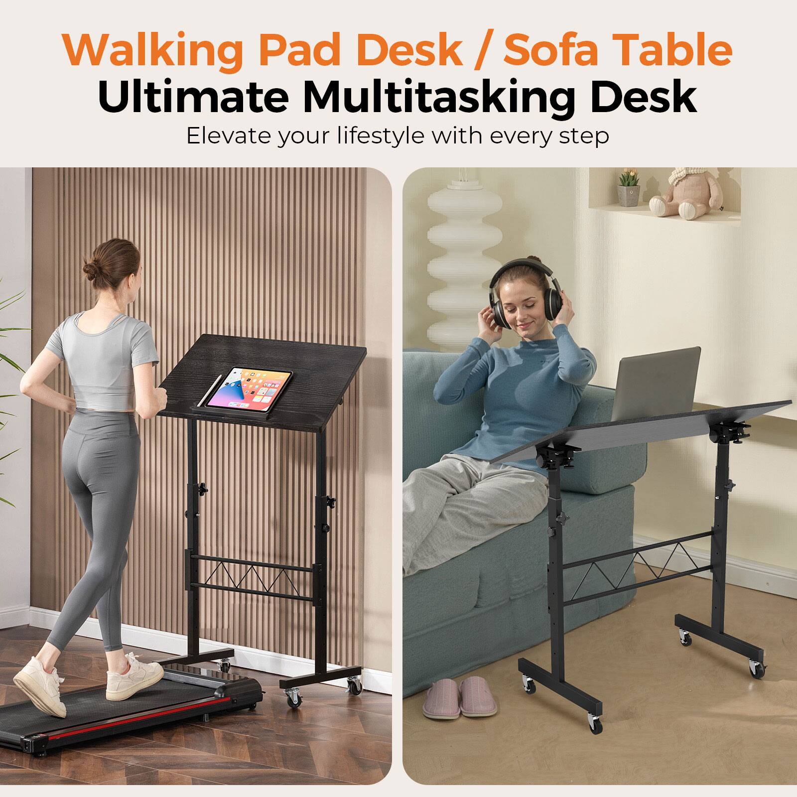 Walking Pad Desk / Sofa Table Ultimate Multitasking Desk Elevate your lifestyle with every step a 8