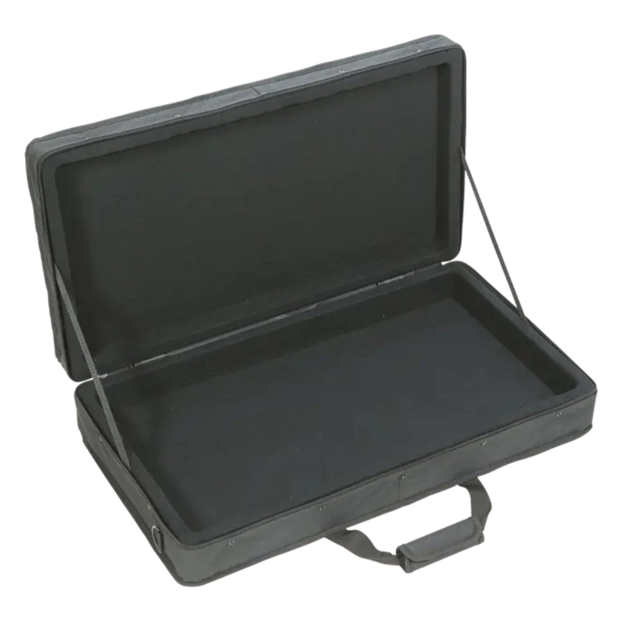 Alt View 7. SKB - SKB 27”x14” DJ Controller & Small MIDI Keyboard Soft Case Padded Bag, Black.