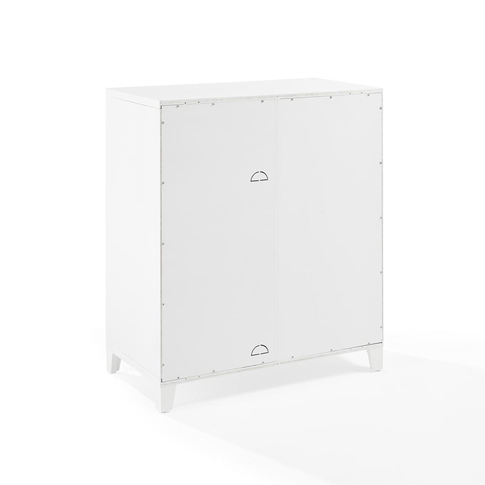 Alt View 1. Crosley Furniture - Roarke Stackable Kitchen Pantry Storage Cabinet - White.