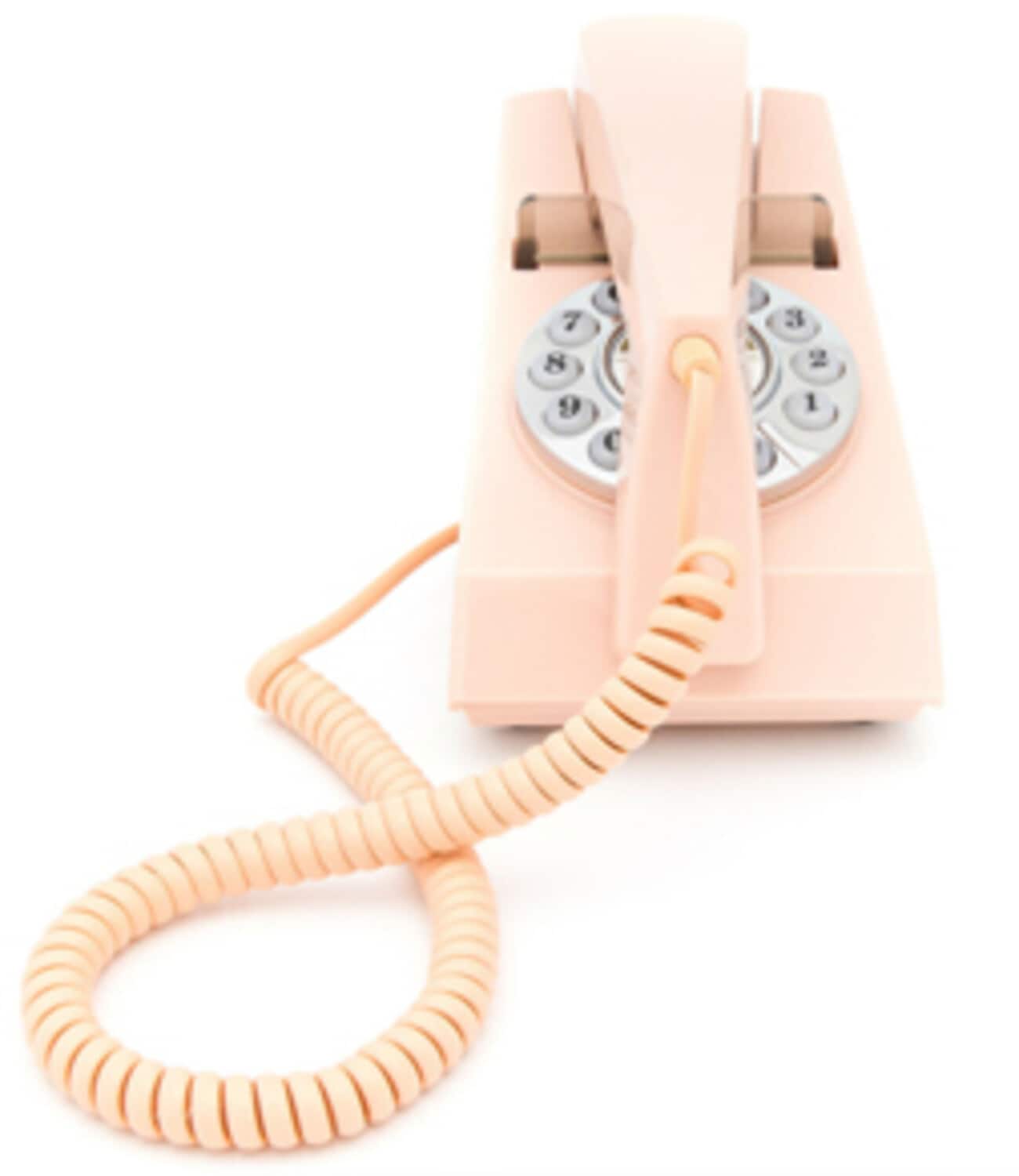 PopMarket - GPO Retro GPOTRMP Trim phone Desktop or Wall Mountable - MISC ACCESSORY - Pink