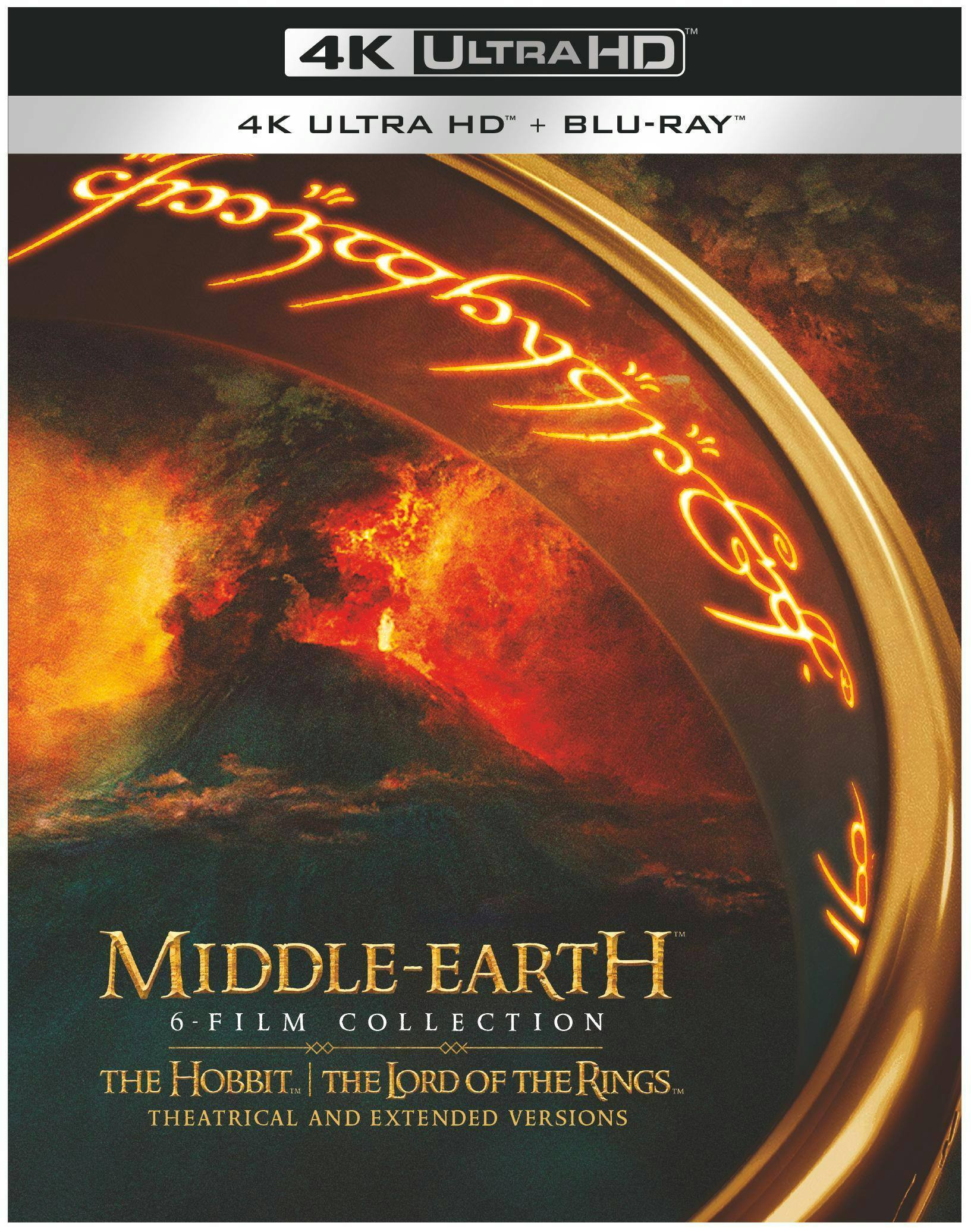 Angle. Middle-Earth 6-Film Collection (4K Ultra HD) [UHD].