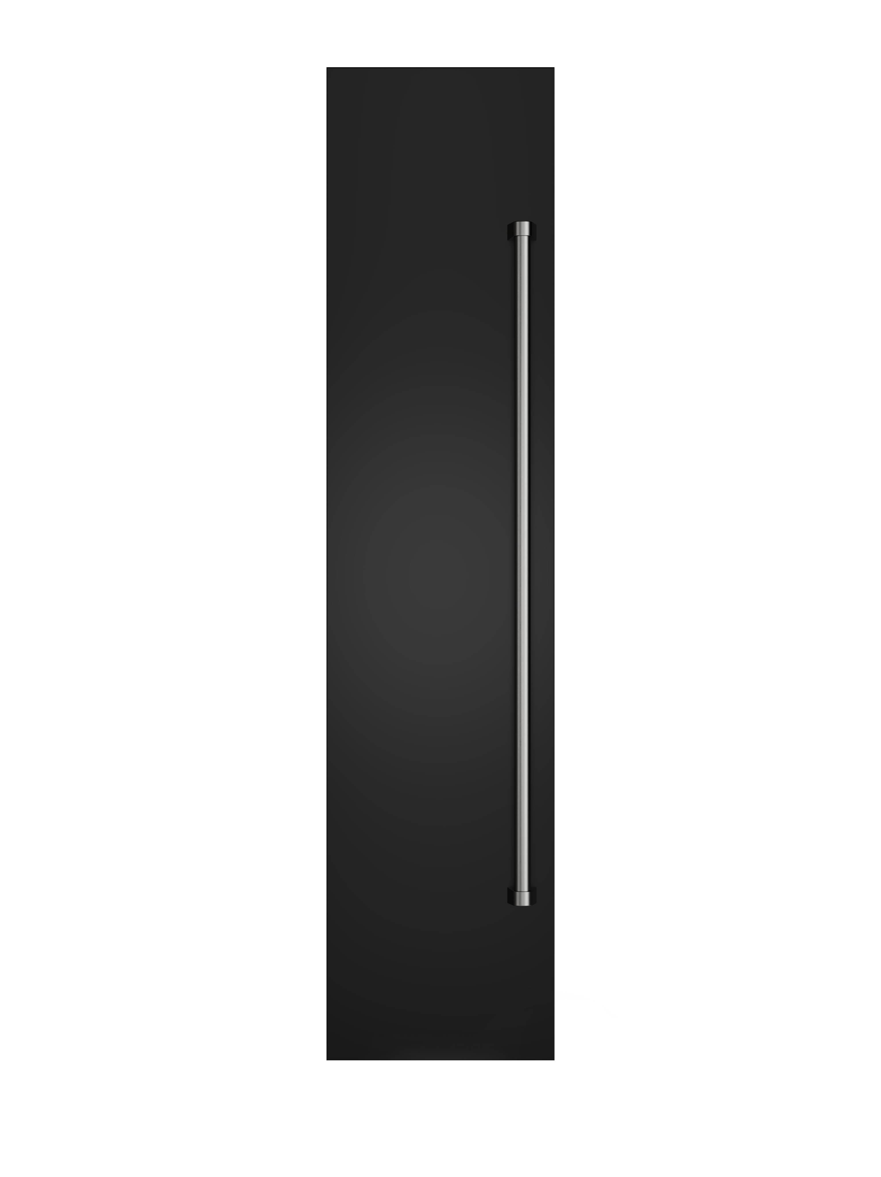 Front. Viking - 18"W Column Door Panel w/Pro-style handle - Onyx.