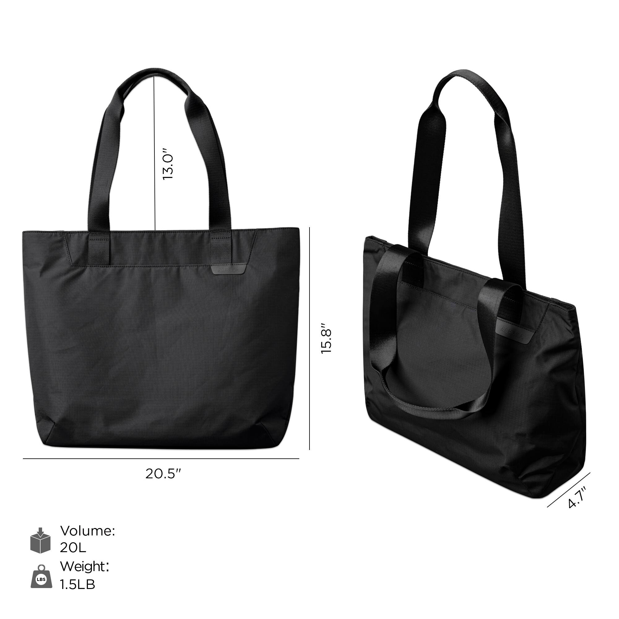 13.0"  
15.8"  
20.5"  
4.7"  

Volume: 20L  
Weight: 1.5LB
