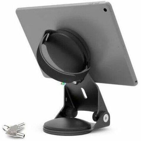 Alt View 1. Maclocks - Compulocks Universal Tablet Grip and Security Stand Black - Universal Tablet Security, Secure "Grab & Go" Solution - Black.