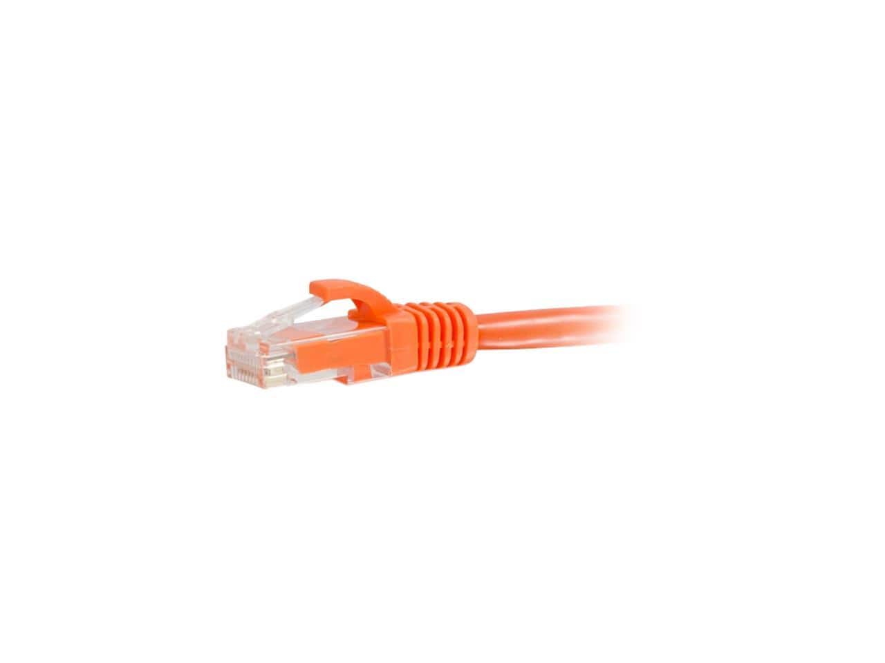 Cables to Go - C2G 50847 14 ft. Cat6a Snagless Unshielded (UTP) Ethernet Network Patch Cable - Orange