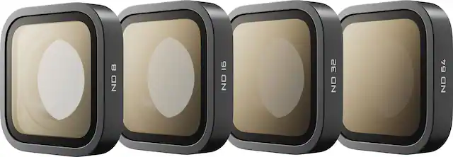Front. GoPro - ND Filter 4-Pack Neutral Density Lens (MISSION 1 Pro + MISSION 1).