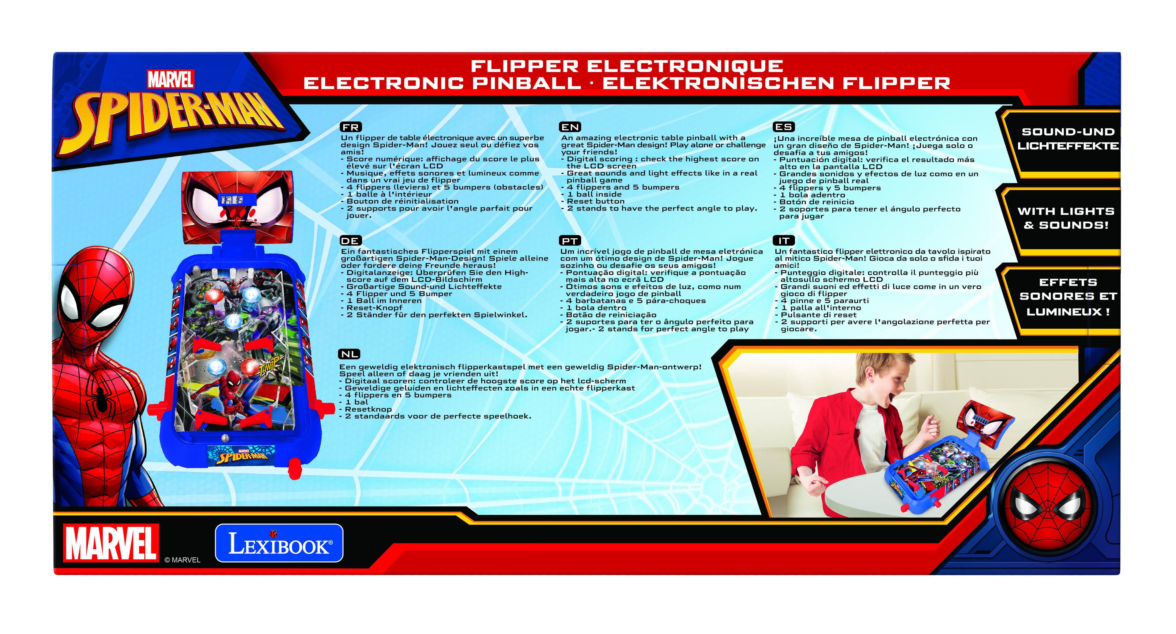 **MARVEL SPIDER-MAN**

**ELECTRONIC PINBALL**

**FLIPPER ELECTRONIQUE**

**ELEKTRONISCHE FLIPPER**

**SOUND-UND LICHTEFFEKTE WITH LIGHTS & SOUNDS!**

**FANTASTISCHES FLIPPERSPIEL**

**FANTASTICO FLIPPER ELETTRONICO**

**FANTASTIC PINBALL GAME**

**FANTASTIC PINBALL GAME**

**FANTASTIC PINBALL GAME**

**FANTASTIC PINBALL GAME**

**FANTASTIC PINBALL GAME**

**FANTASTIC PINBALL GAME**

**FANTASTIC PINBALL GAME**

**FANTASTIC PINBALL GAME**

**FANTASTIC PINBALL GAME**

**FANTASTIC PINBALL GAME**

**FANTASTIC PINBALL GAME**

**FANTASTIC PINBALL GAME**

**FANTASTIC PINBALL GAME**

**FANTASTIC PINBALL GAME**

**FANTASTIC PINBALL GAME**

**FANTASTIC PINBALL GAME**

**FANTASTIC PINBALL GAME**

**FANTASTIC PINBALL GAME**

**FANTASTIC PINBALL GAME**

**FANTAST