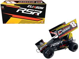 ACME - Winged Sprint Car #8 Cory Eliason "Commercial Edge" RSR "High Limit Sprint Car Series" (2024) 1/18 - Black